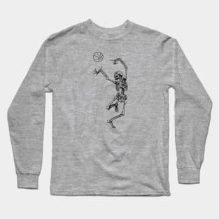 Kareem Abdul-Skeletor Long Sleeve T-Shirt